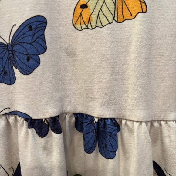 Mini Rodini butterfly dress size 5-7 - Picture 3 of 3